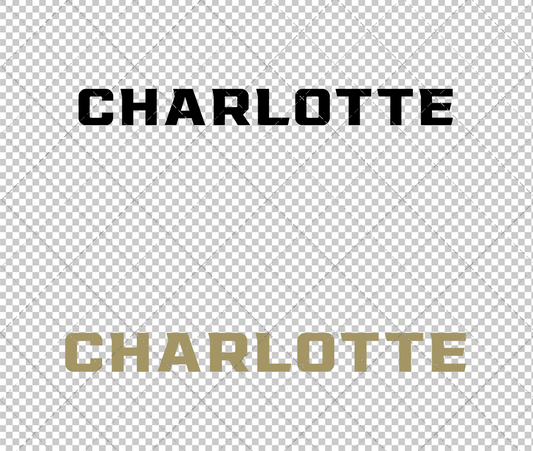 Charlotte 49ers Wordmark 2020 006, Svg, Dxf, Eps, Png - SvgShopArt
