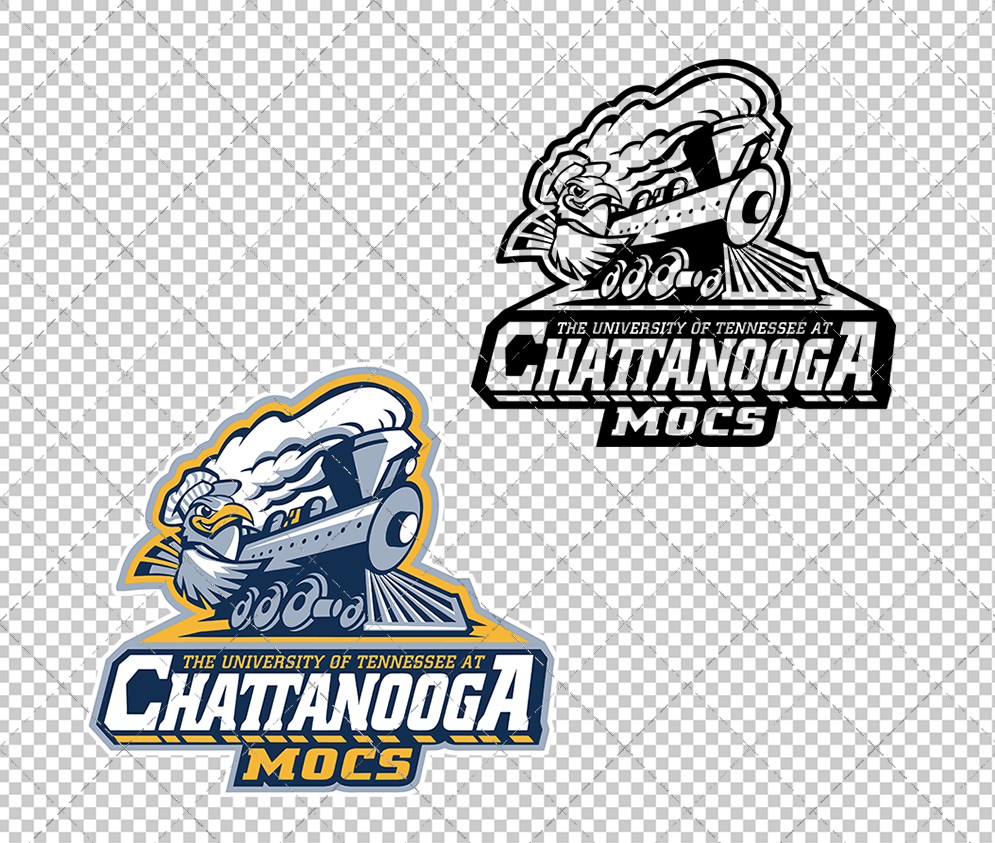 Chattanooga Mocs 1997, Svg, Dxf, Eps, Png - SvgShopArt