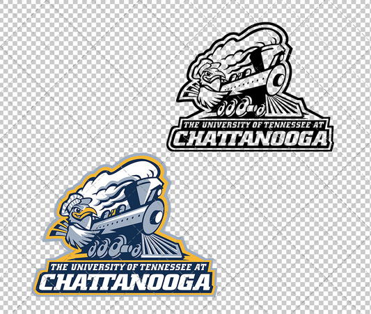 Chattanooga Mocs Alternate 1997 003, Svg, Dxf, Eps, Png - SvgShopArt