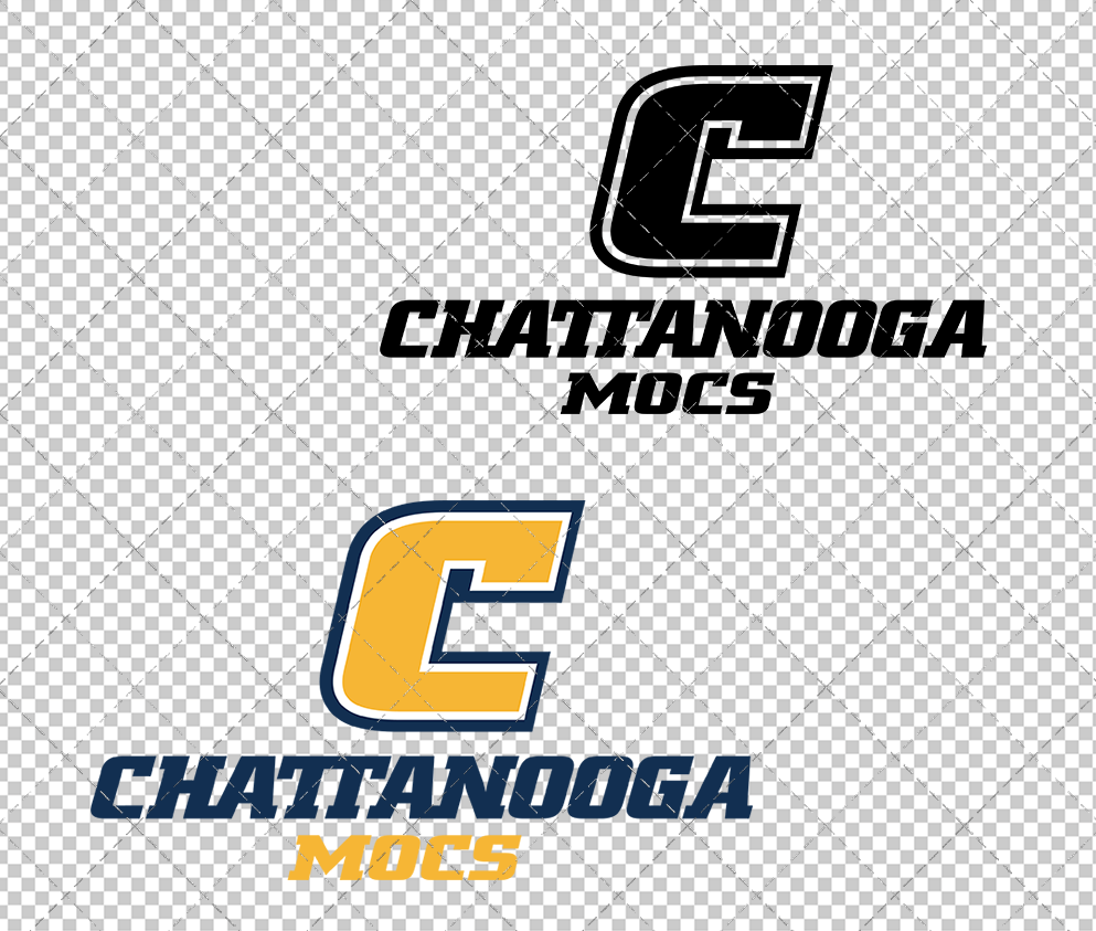 Chattanooga Mocs Alternate 2007 002, Svg, Dxf, Eps, Png - SvgShopArt