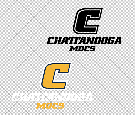 Chattanooga Mocs Alternate 2007 003, Svg, Dxf, Eps, Png - SvgShopArt
