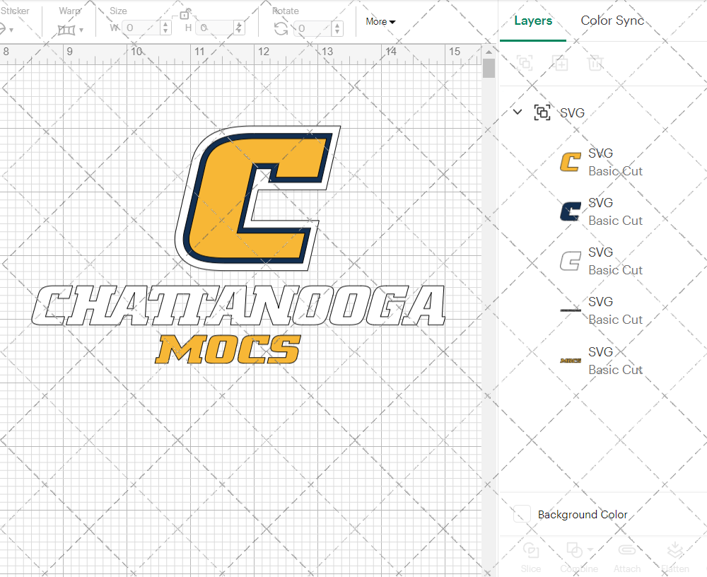 Chattanooga Mocs Alternate 2007 003, Svg, Dxf, Eps, Png - SvgShopArt