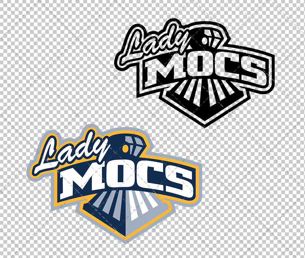 Chattanooga Mocs Alternate 2007, Svg, Dxf, Eps, Png - SvgShopArt