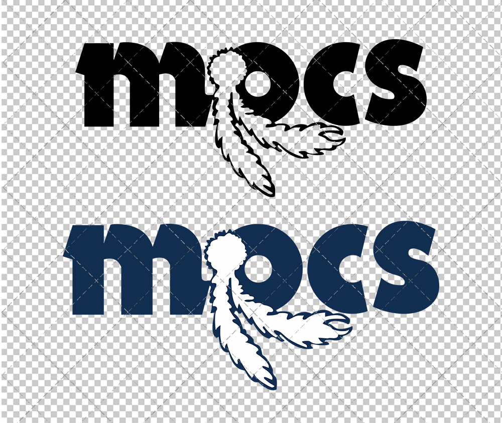 Chattanooga Mocs Secondary 1984 002, Svg, Dxf, Eps, Png - SvgShopArt