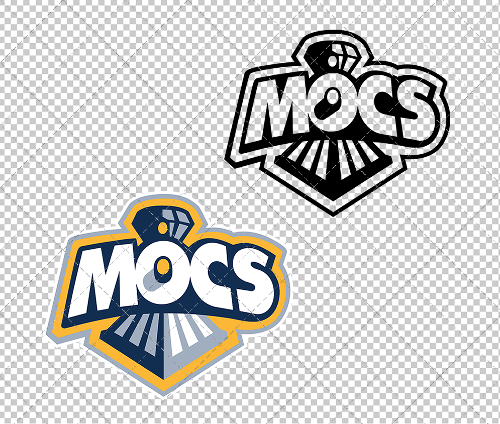 Chattanooga Mocs Secondary 1997, Svg, Dxf, Eps, Png - SvgShopArt