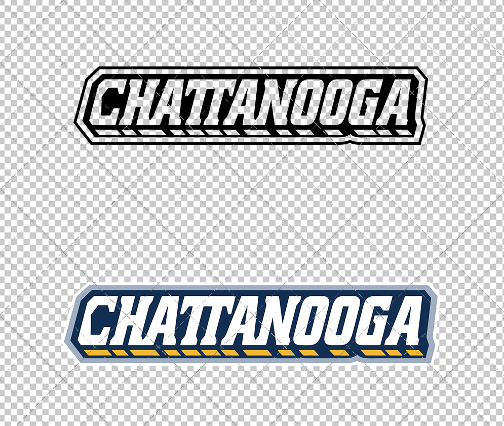 Chattanooga Mocs Wordmark 1997 002, Svg, Dxf, Eps, Png - SvgShopArt