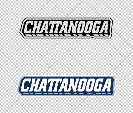 Chattanooga Mocs Wordmark 1997 002, Svg, Dxf, Eps, Png - SvgShopArt