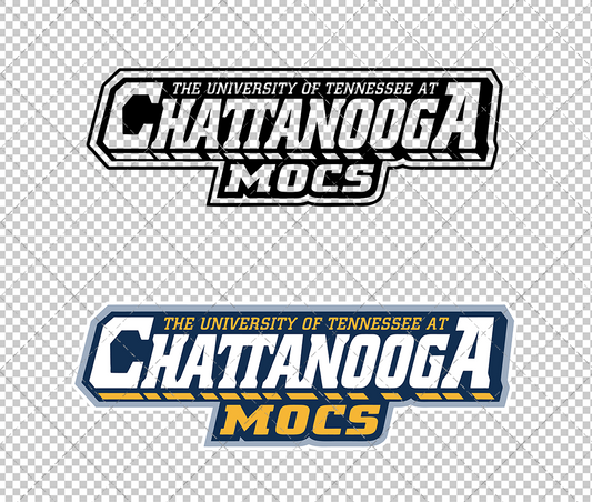 Chattanooga Mocs Wordmark 1997, Svg, Dxf, Eps, Png - SvgShopArt