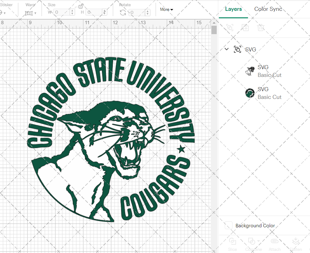 Chicago State Cougars 1974, Svg, Dxf, Eps, Png - SvgShopArt