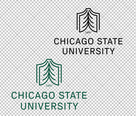 Chicago State Cougars Misc 2007, Svg, Dxf, Eps, Png - SvgShopArt