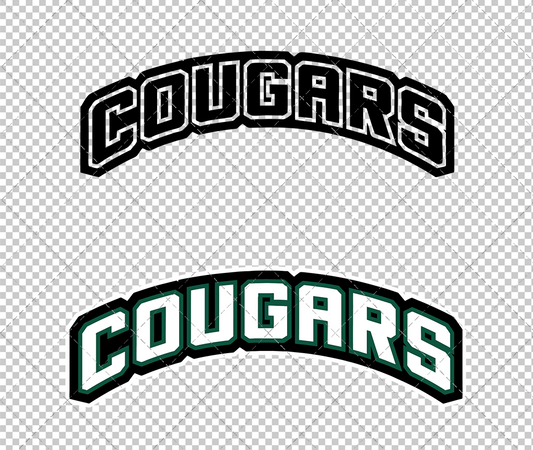 Chicago State Cougars Wordmark 2007 005, Svg, Dxf, Eps, Png - SvgShopArt