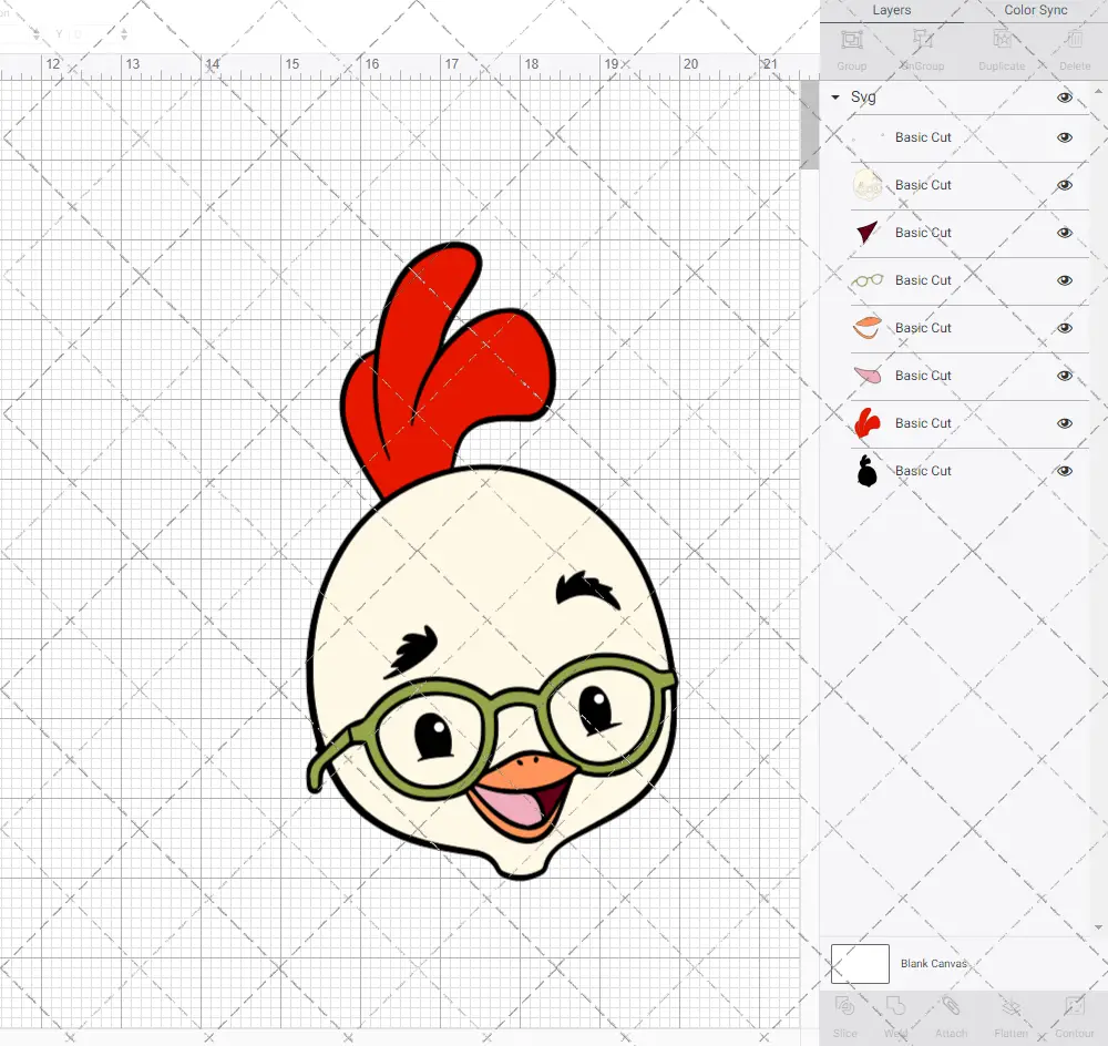 Chicken Little, Svg, Dxf, Eps, Png SvgShopArt