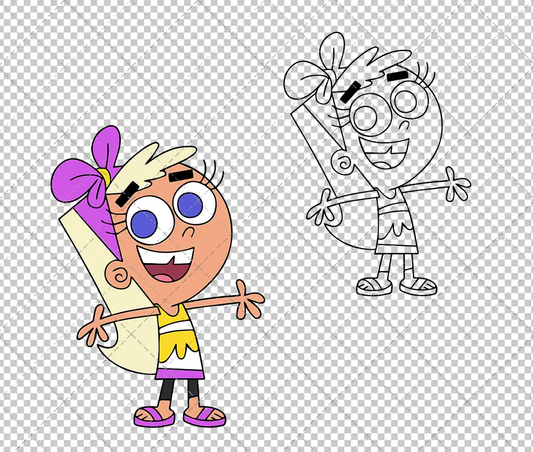 Chloe Carmichael - The Fairly Odd Parents, Svg, Dxf, Eps, Png SvgShopArt