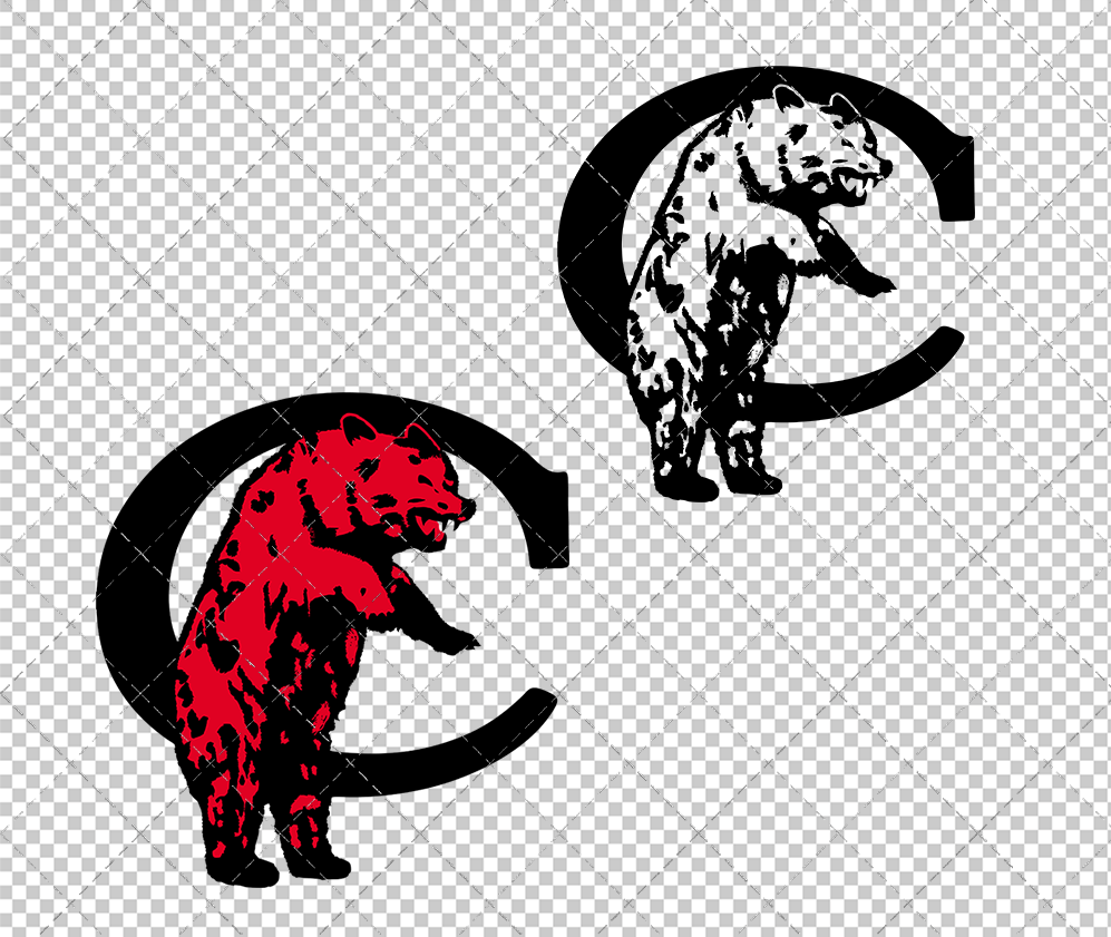 Cincinnati Bearcats 1922, Svg, Dxf, Eps, Png - SvgShopArt