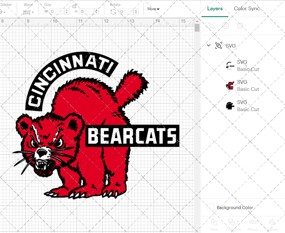 Cincinnati Bearcats 1944, Svg, Dxf, Eps, Png - SvgShopArt