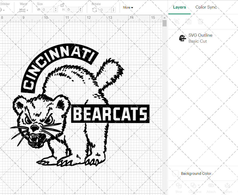 Cincinnati Bearcats 1944, Svg, Dxf, Eps, Png - SvgShopArt