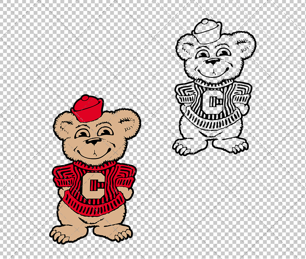 Cincinnati Bearcats Misc 1961, Svg, Dxf, Eps, Png - SvgShopArt