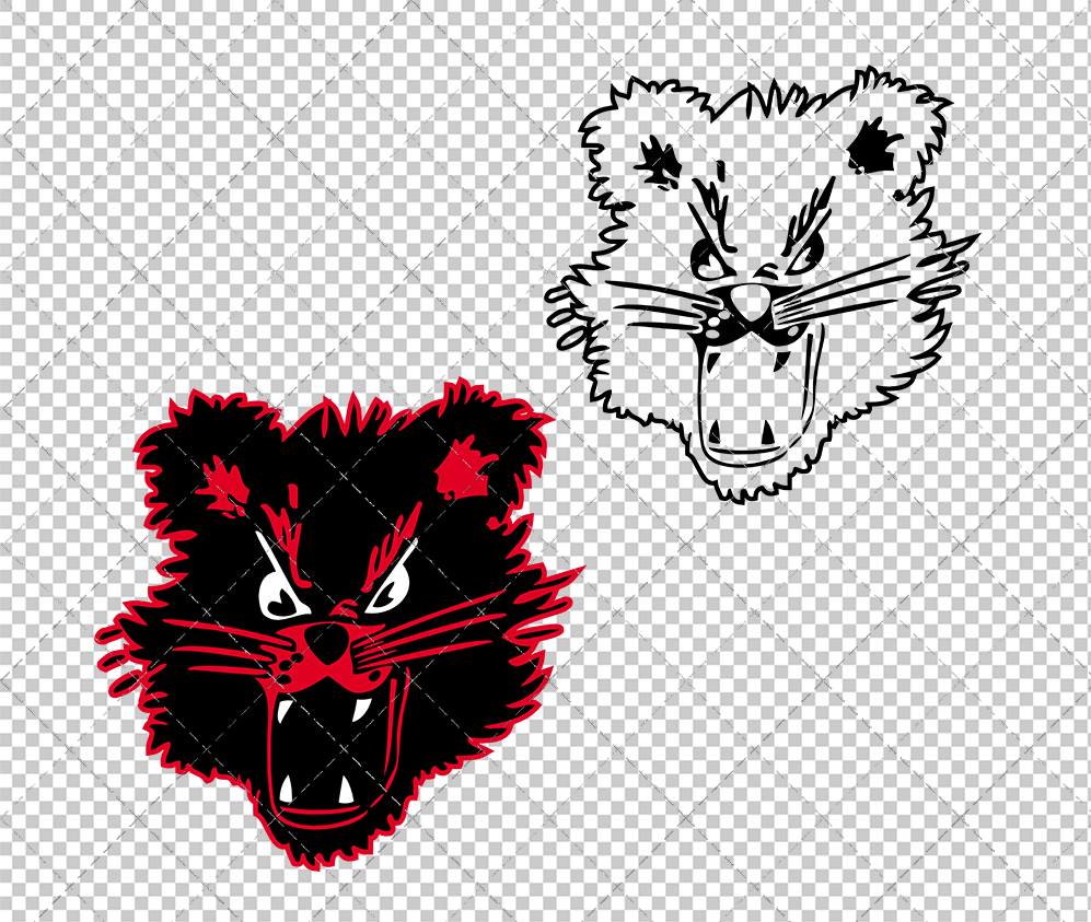 Cincinnati Bearcats Secondary 1983, Svg, Dxf, Eps, Png - SvgShopArt