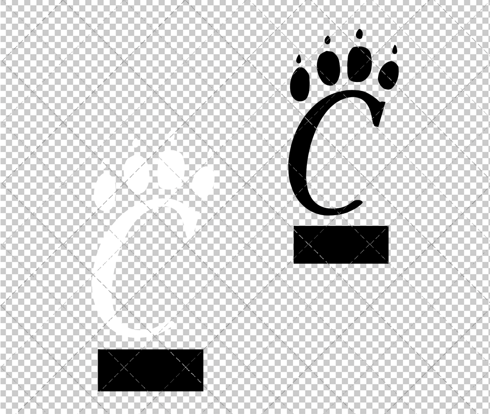 Cincinnati Bearcats Secondary 1990 002, Svg, Dxf, Eps, Png - SvgShopArt