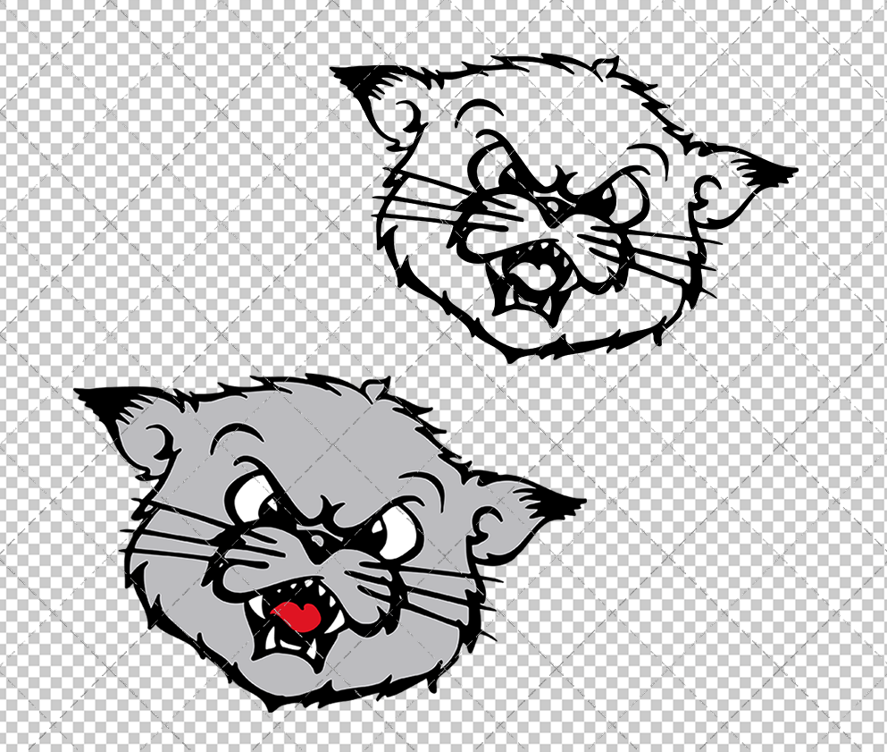 Cincinnati Bearcats Secondary 1995 002, Svg, Dxf, Eps, Png - SvgShopArt