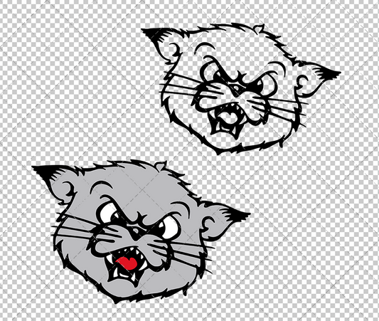 Cincinnati Bearcats Secondary 1995 002, Svg, Dxf, Eps, Png - SvgShopArt