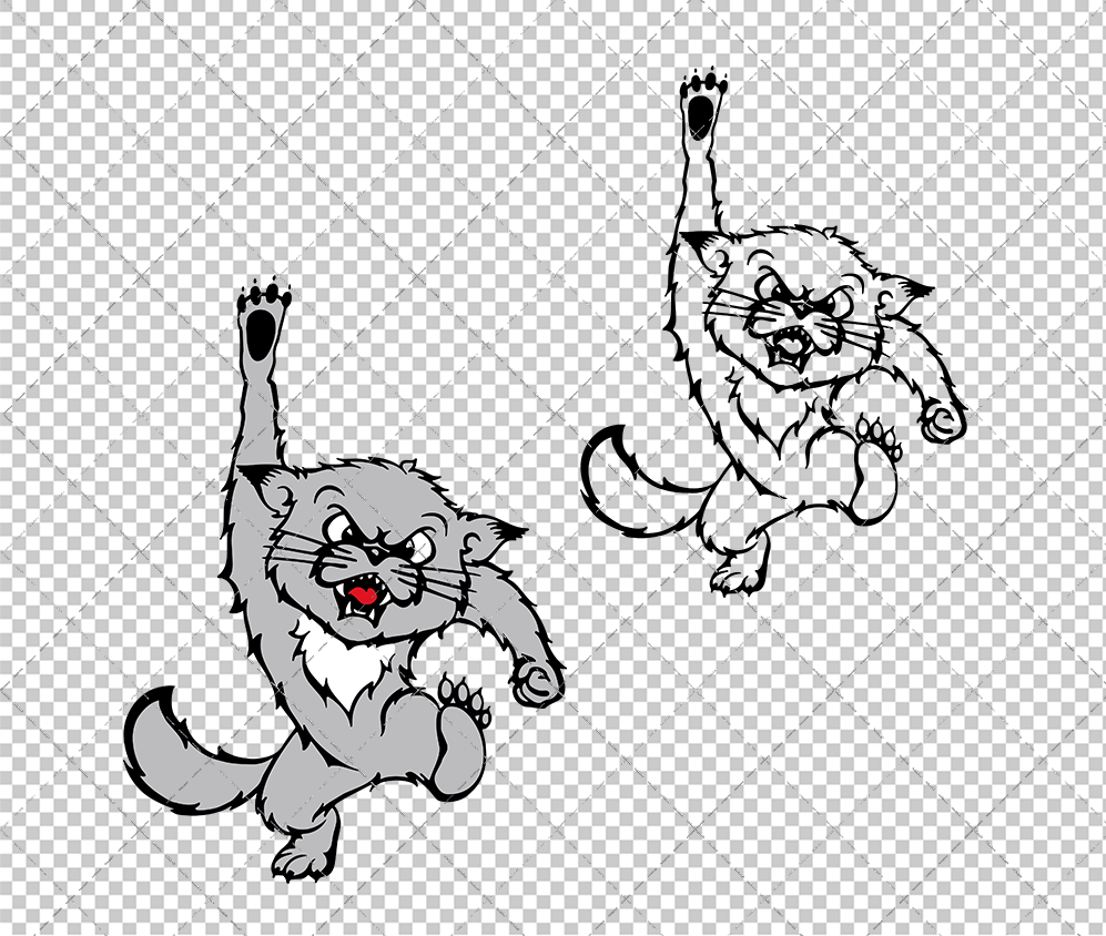 Cincinnati Bearcats Secondary 1995 003, Svg, Dxf, Eps, Png - SvgShopArt