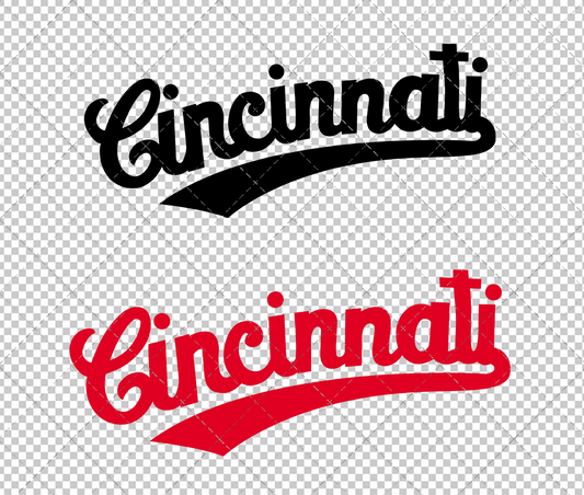 Cincinnati Bearcats Wordmark 1973 002, Svg, Dxf, Eps, Png - SvgShopArt