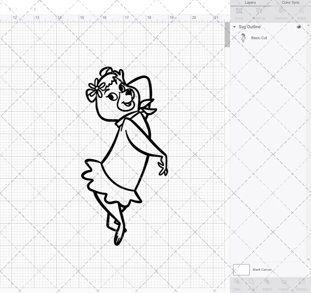 Cindy Bear - Yogi Bear, Svg, Dxf, Eps, Png - SvgShopArt