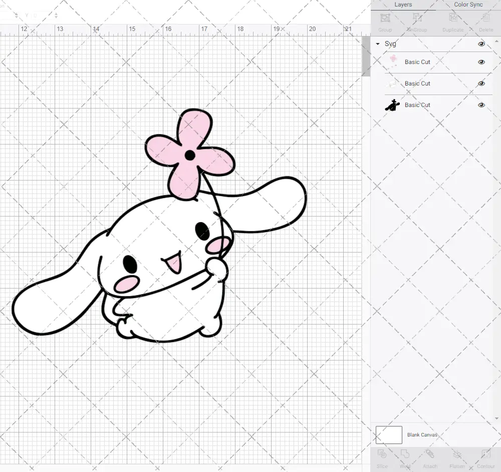 Cinnamoroll - Sanrio, Svg, Dxf, Eps, Png SvgShopArt