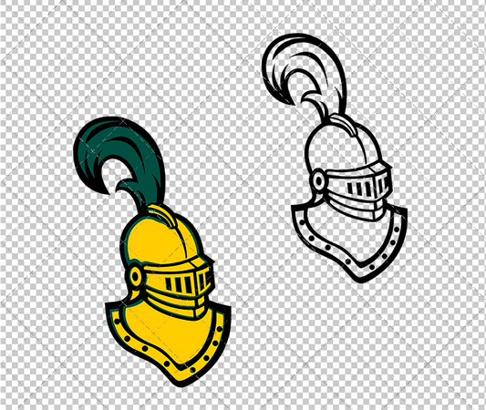 Clarkson Golden Knights Alternate 2004 002, Svg, Dxf, Eps, Png - SvgShopArt