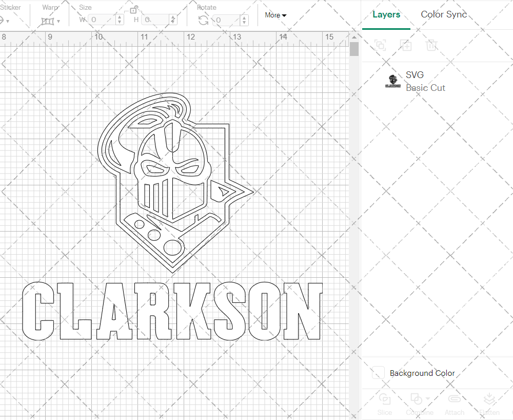 Clarkson Golden Knights Alternate 2019 003, Svg, Dxf, Eps, Png - SvgShopArt