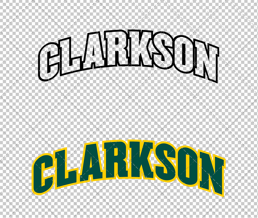 Clarkson Golden Knights Jersey 2019 005, Svg, Dxf, Eps, Png - SvgShopArt
