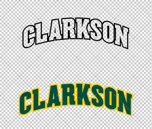 Clarkson Golden Knights Jersey 2019 005, Svg, Dxf, Eps, Png - SvgShopArt