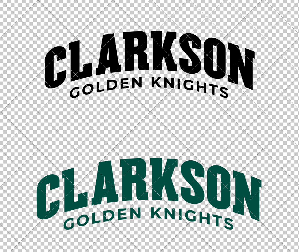 Clarkson Golden Knights Jersey 2019 008, Svg, Dxf, Eps, Png - SvgShopArt