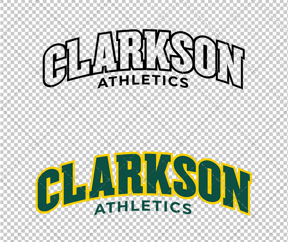 Clarkson Golden Knights Jersey 2019 009, Svg, Dxf, Eps, Png - SvgShopArt