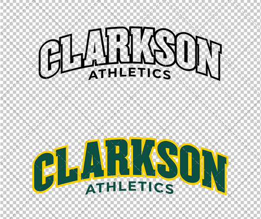 Clarkson Golden Knights Jersey 2019 009, Svg, Dxf, Eps, Png - SvgShopArt