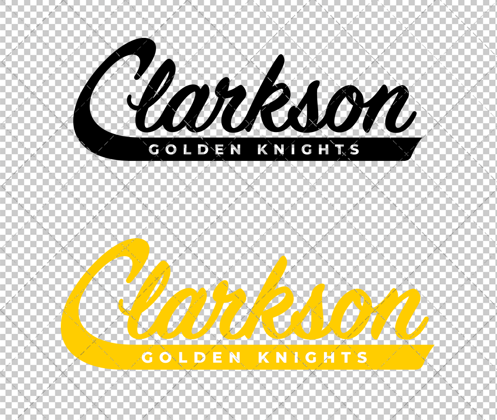 Clarkson Golden Knights Jersey 2019 019, Svg, Dxf, Eps, Png - SvgShopArt