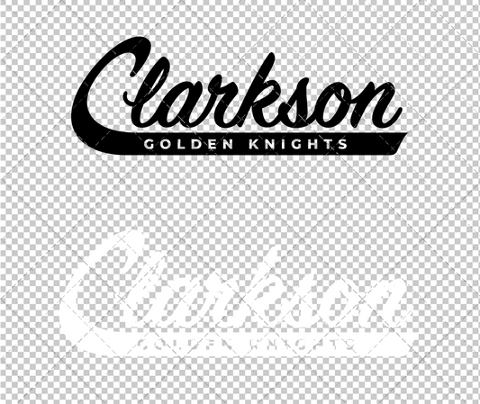 Clarkson Golden Knights Jersey 2019 021, Svg, Dxf, Eps, Png - SvgShopArt