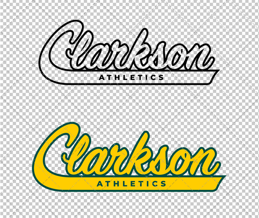 Clarkson Golden Knights Jersey 2019 022, Svg, Dxf, Eps, Png - SvgShopArt