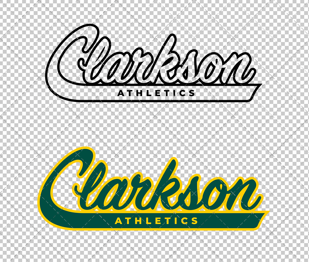 Clarkson Golden Knights Jersey 2019 023, Svg, Dxf, Eps, Png - SvgShopArt