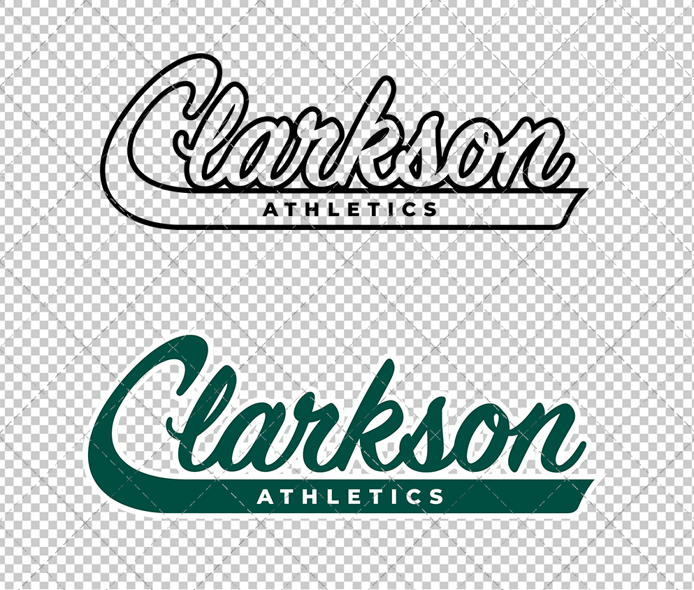Clarkson Golden Knights Jersey 2019 025, Svg, Dxf, Eps, Png - SvgShopArt