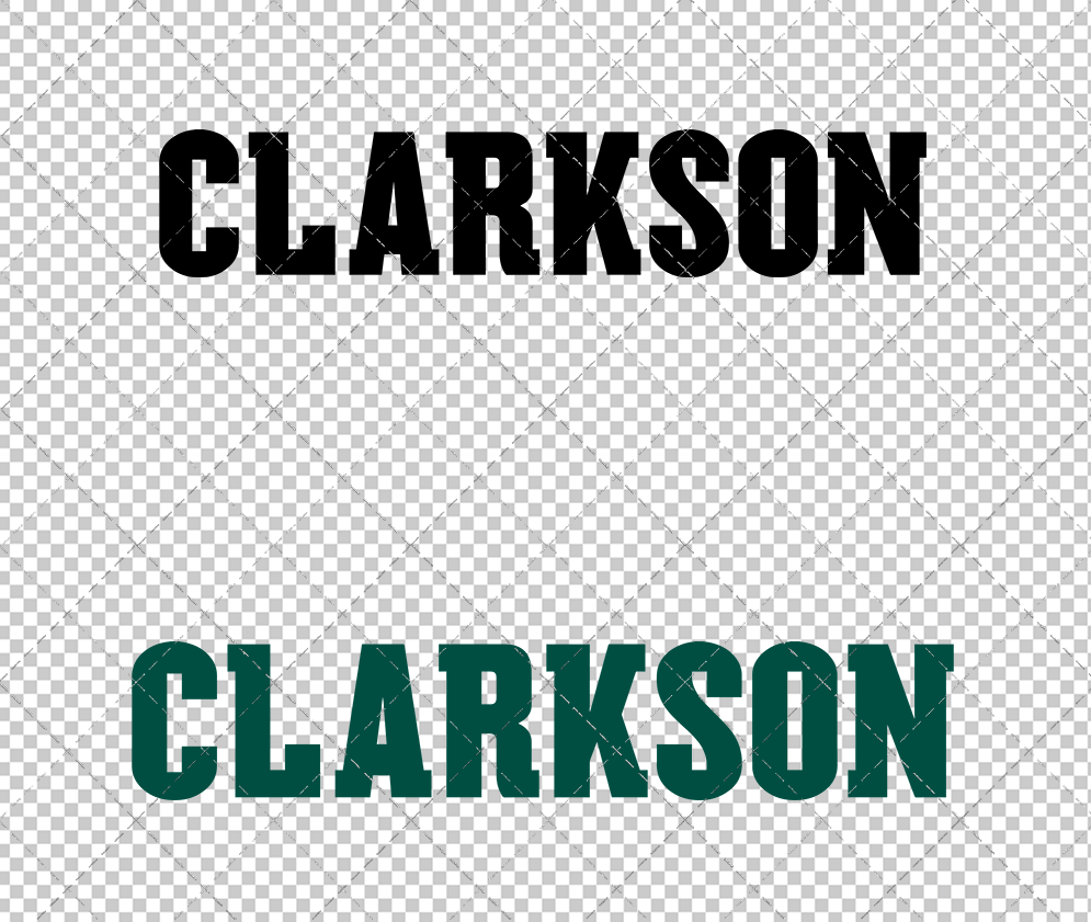 Clarkson Golden Knights Wordmark 2019 002, Svg, Dxf, Eps, Png - SvgShopArt