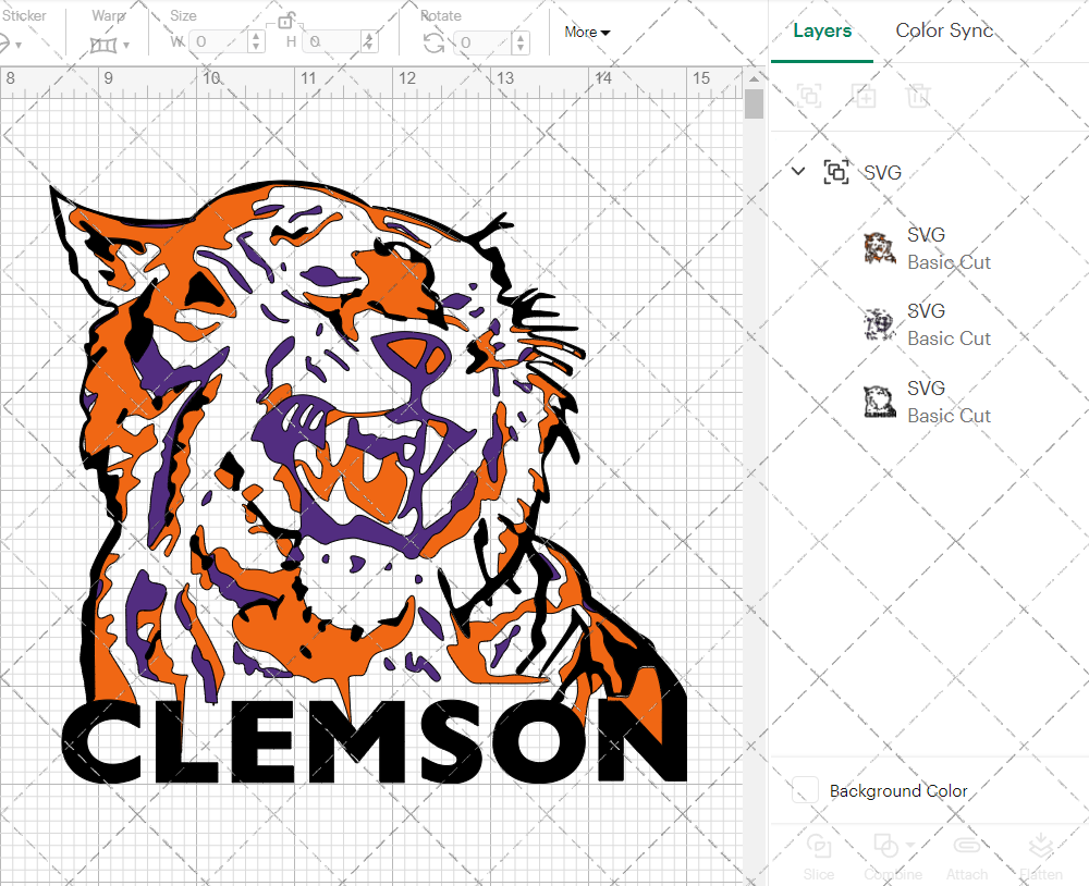 Clemson Tigers 1970, Svg, Dxf, Eps, Png - SvgShopArt