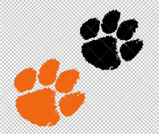 Clemson Tigers 1977, Svg, Dxf, Eps, Png - SvgShopArt