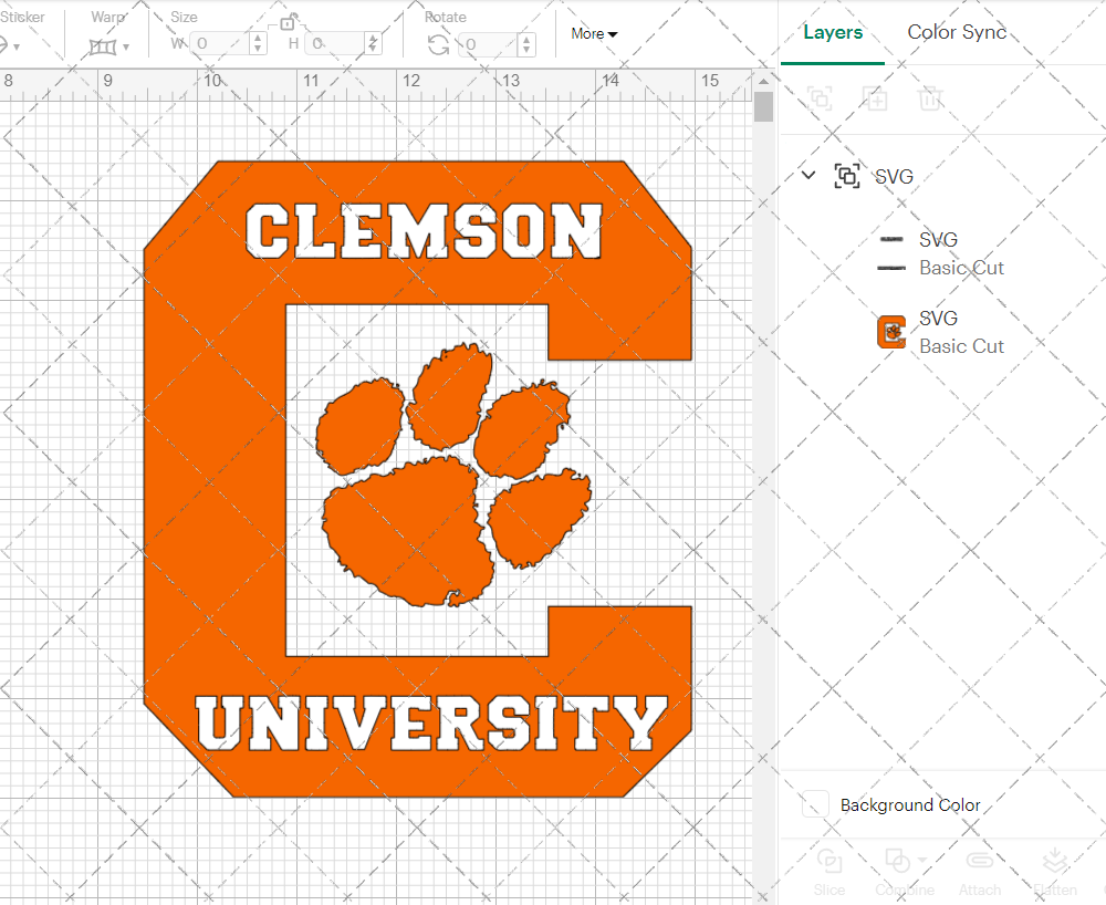 Clemson Tigers Alternate 1976, Svg, Dxf, Eps, Png - SvgShopArt