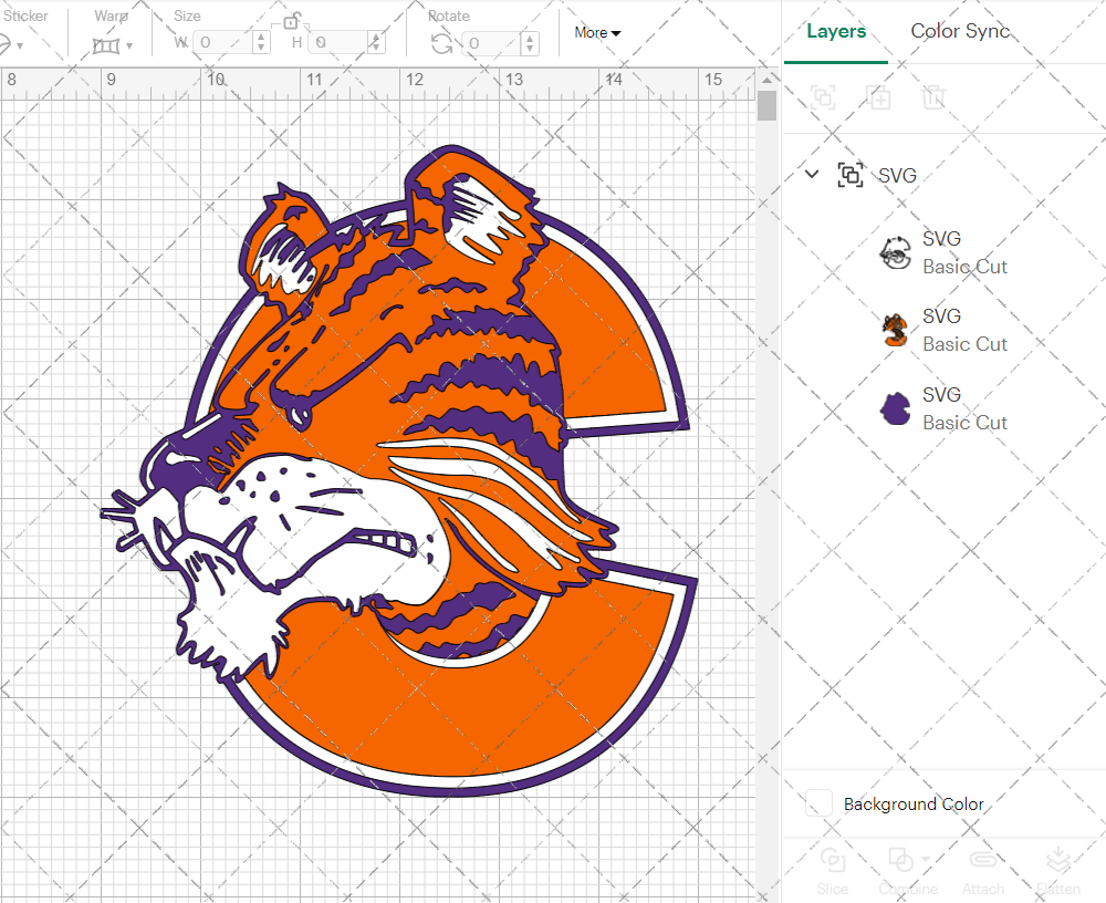 Clemson Tigers Mascot 1978 002, Svg, Dxf, Eps, Png - SvgShopArt