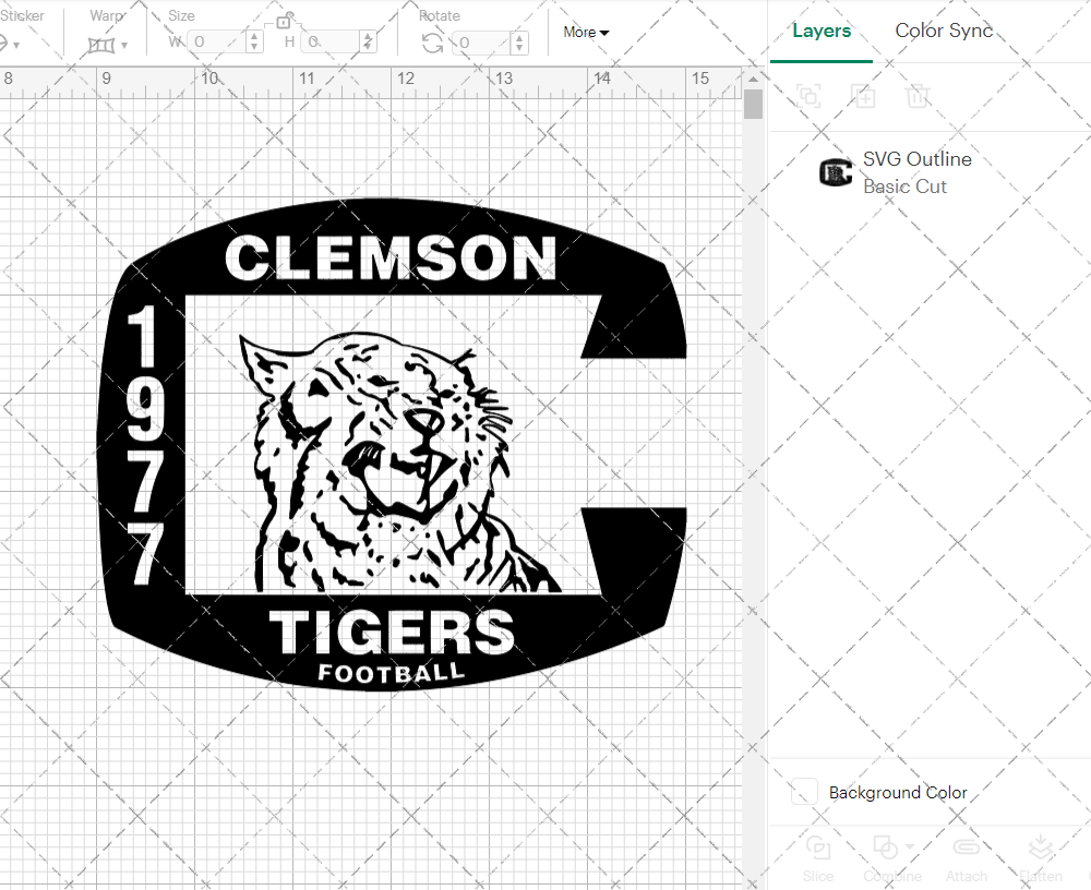 Clemson Tigers Misc 1977, Svg, Dxf, Eps, Png - SvgShopArt