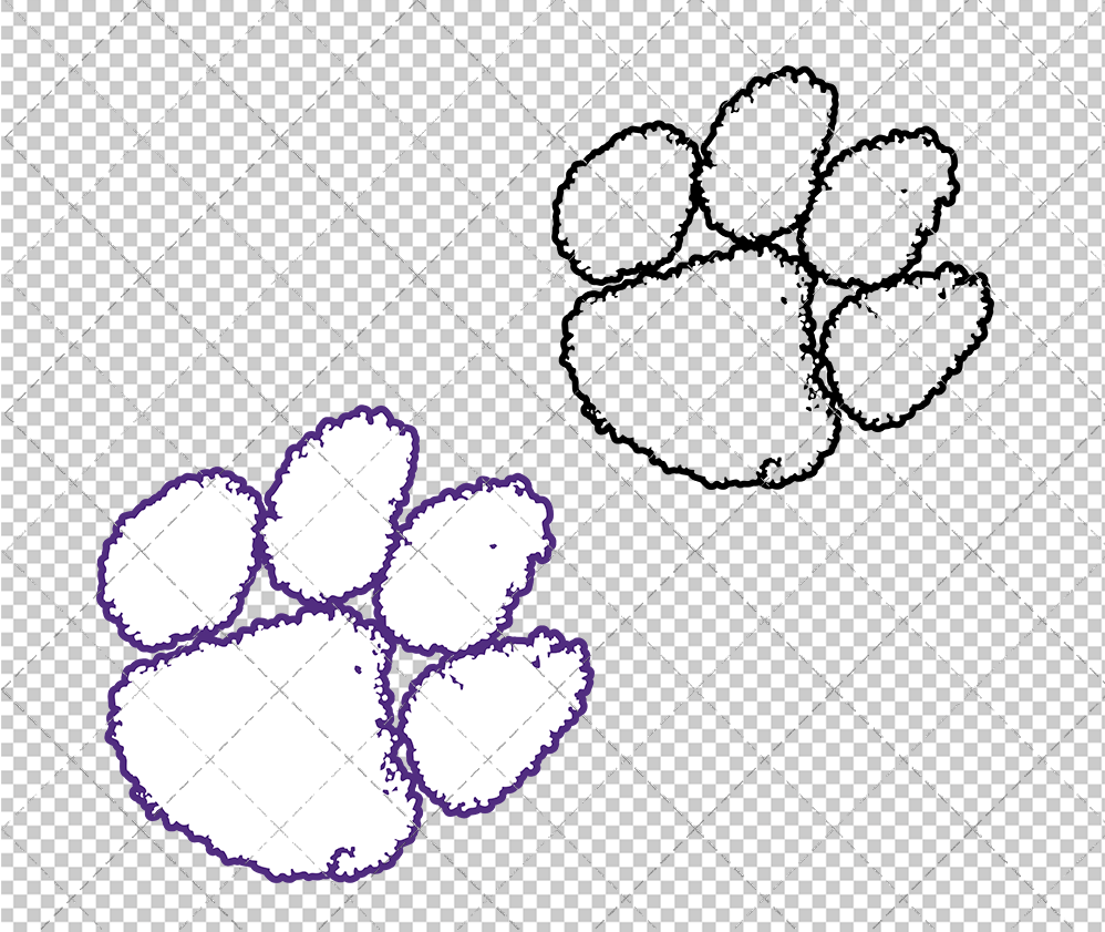 Clemson Tigers Secondary 1977 005, Svg, Dxf, Eps, Png - SvgShopArt