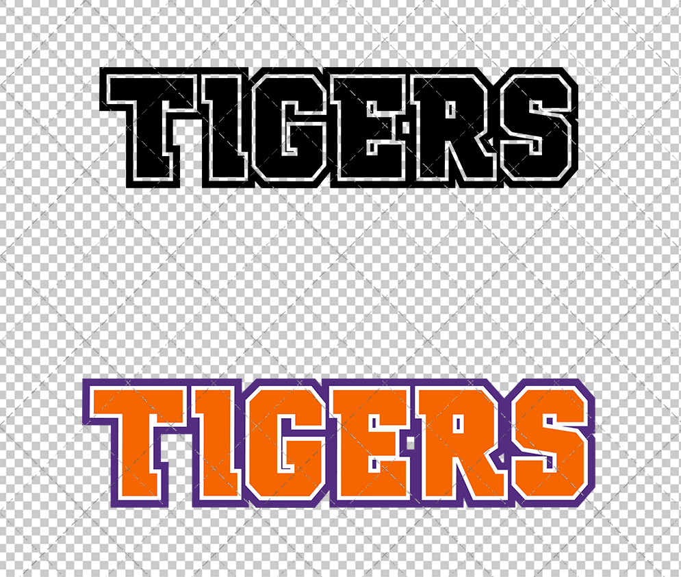Clemson Tigers Wordmark 2014 004, Svg, Dxf, Eps, Png - SvgShopArt