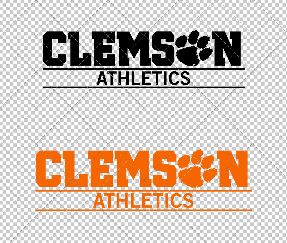 Clemson Tigers Wordmark 2014 008, Svg, Dxf, Eps, Png - SvgShopArt